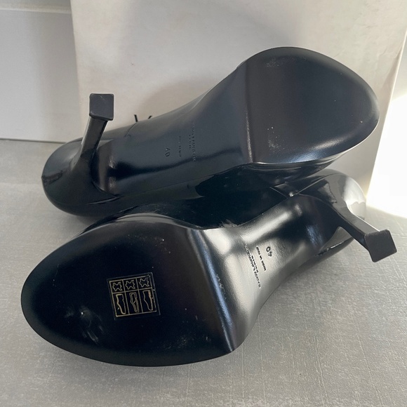 Saint Laurent platform pumps, Black Patent Leather, heel 110, Sz40 ‼️Authentic‼️ - Picture 6 of 8